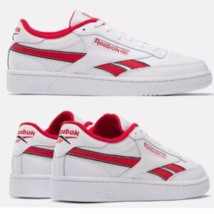 Reebok‎ Men's Club C Revenge Leather Shoes Athletic White Size 12